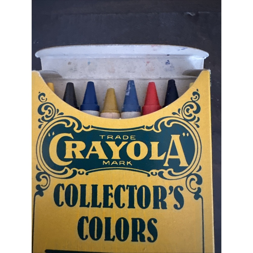 1991 No. 8 Crayola Collector's Colors Limited Edition 8 Retired Crayon Colors
